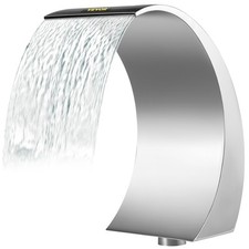 Pool Waterfall Fountain Stainless Steel Fountain 20cmx40cm f Pool Garden Outdoor