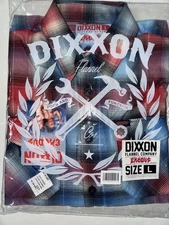 Dixxon Flannel Exodus Bonded By Blood Men Large BNIB