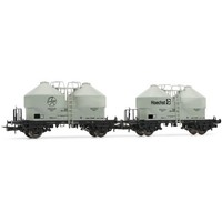 "Rivarossi HR6574 2-Tlg. Set Silowagen Ucs \"HöChst\", Db, Ep. Iv H0 + Neu"