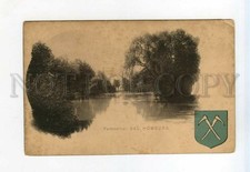 527326 Germany Bad Homburg coat of arms Vintage Klement postcard
