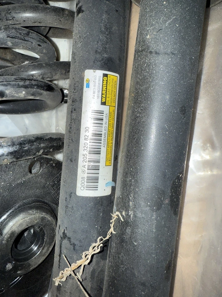 2016 Mercedes-Benz C300 W205 Stock OEM Coilover Suspension Set –Factory Original - Image 2 of 2