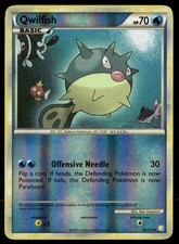 QWILFISH 50/123 UNCOMMON HEARTGOLD & SOULSILVER POKEMON REVERSE HOLO LP