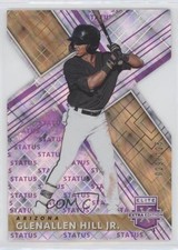 2019 Panini Elite Extra Edition Status Purple Die-Cut /125 Glenallen Hill Jr y0i