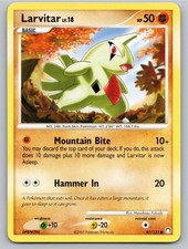 2007 POKEMON LARVITAR MYSTERIOUS TREASURES 87/123 C NM A77656 FREE S&H on eBay