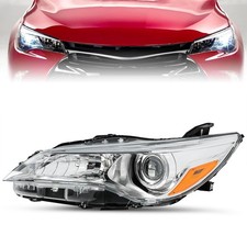 for 2015 2016 2017 Toyota Camry Halogen Headlight Assembly Left Driver Side
