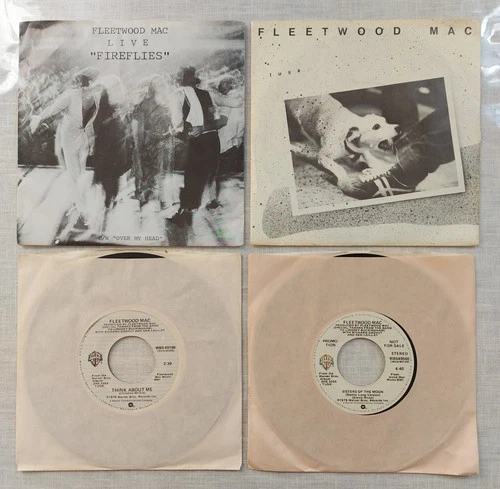 Fleetwood Mac, Fireflies, Tusk, Save me a place,  Sisters Of the Moom. 45 rpm 7"