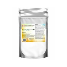 Dr Clark Store Epsom Salt 10oz USP Food Grade Magnesium Sulfate Detox Relaxation