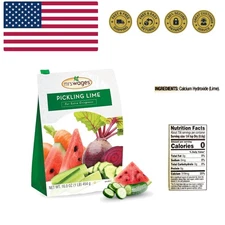 Pickling Lime, Easy-To-Make, Crispy Flavorful Pickles, Tasty Creations, Pickl...