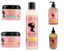 Camille Rose Curlaide,Almond Jai,Curl Maker,Curl Love,Sweet Ginger Rinse Bundle.