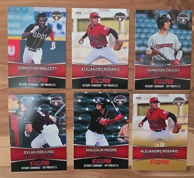2024 Hickory Crawdads SINGLE CARDS from Rise to Show Set - CHOOSE YOUR PLAYER