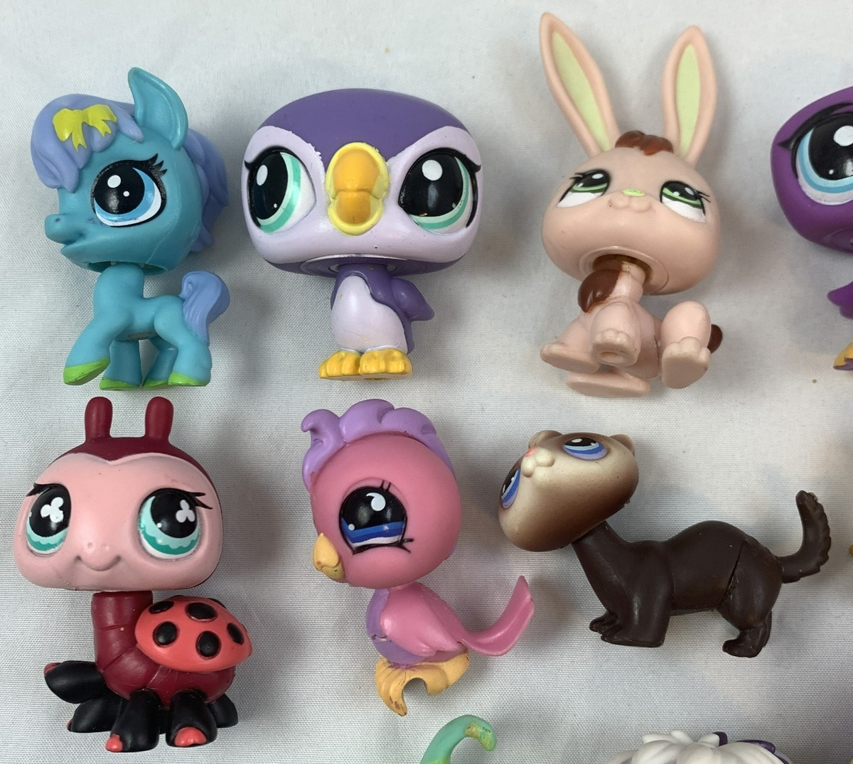 Littlest Pet Shop LPS Hasbro Bundle Figures With Accessories
