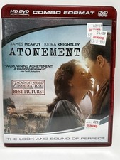 Atonement HD DVD/DVD, 2008, Combo Edition HD Keira Knightley, James McAvoy