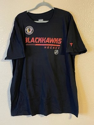 Men s 2XL NWOT Chicago Blackhawks Fanatics Authentic Pro Short Sleeve Shirt