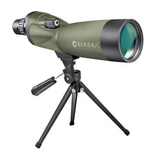 BARSKA Blackhawk 18-36x50 Straight Spotting Scope with Tripod and Case Green...