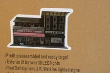 MENARDS GOLD LINE O GAUGE COLLECTIBLE WATKINS RED OWL BUILDING 279-3971 MC90342