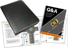 Two Pack - Man/Auto Driving Lesson Plans in Folder & 500 Q&A questions wirebound