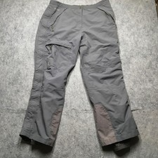The North Face HyVent Snow Pants Womens XL Gray Ski Snowboard Insulated