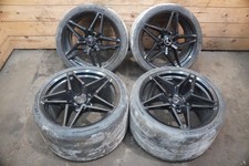 Set 19x10 20x12 Inch Wheel Rim Zr1 Aftermarket Chevrolet Corvette Z06 C6 2006