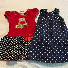 LOT of 11 Pieces Girls Size 18  24 Months Dresses Tops Long  Short Sleeve