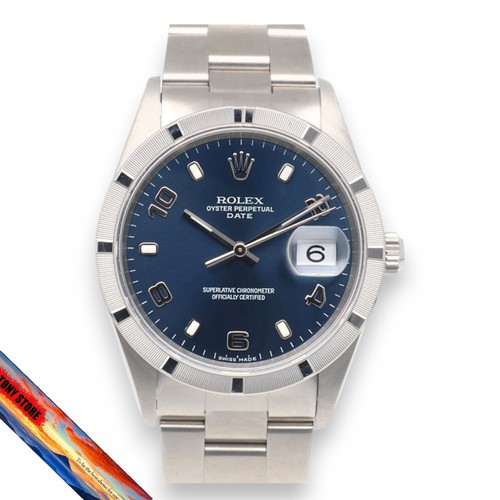 Rolex Date Oyster Perpetual 15210 Stainless Steel Automatic Watch