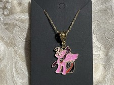 Twilight My Pretty Pony Gold Charm Fashion Bohemian Casual Fun Necklace 18