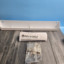 22" Rev-A-Shelf LD-6591-22-11-1 Polymer Plastic Kitchen Tip-Out Tray, White