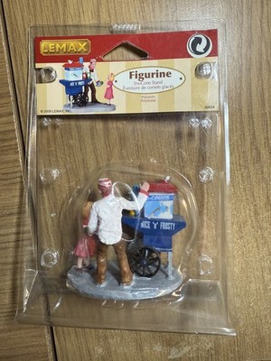 Lemax Carnival SnoCone Stand Nice n Frosty Figur Retired 92624 Weihnachten selten