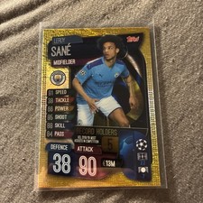 Topps Match Attax Champions League 19 20 2019 2020 RH3  Leroy Sane Record Holder