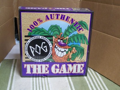 Pog The Game World Pog Federation,1994, NEW SEALED CIB