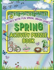 Activity Puzzle Book for Kids Ages 9 : Over 100 Fun and Educational Puzzles and