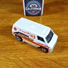 Custom Made Hot Wheels Toy Fair '75 Flying Colors Redline Super Van White 1975