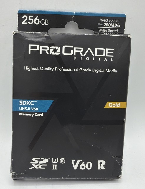 ProGrade Digital 256GB UHS-II SDXC V60