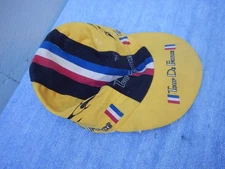 Tour De France Vintage Cycling Bike Hat Cap Made in USA Road Bike Pace Sports