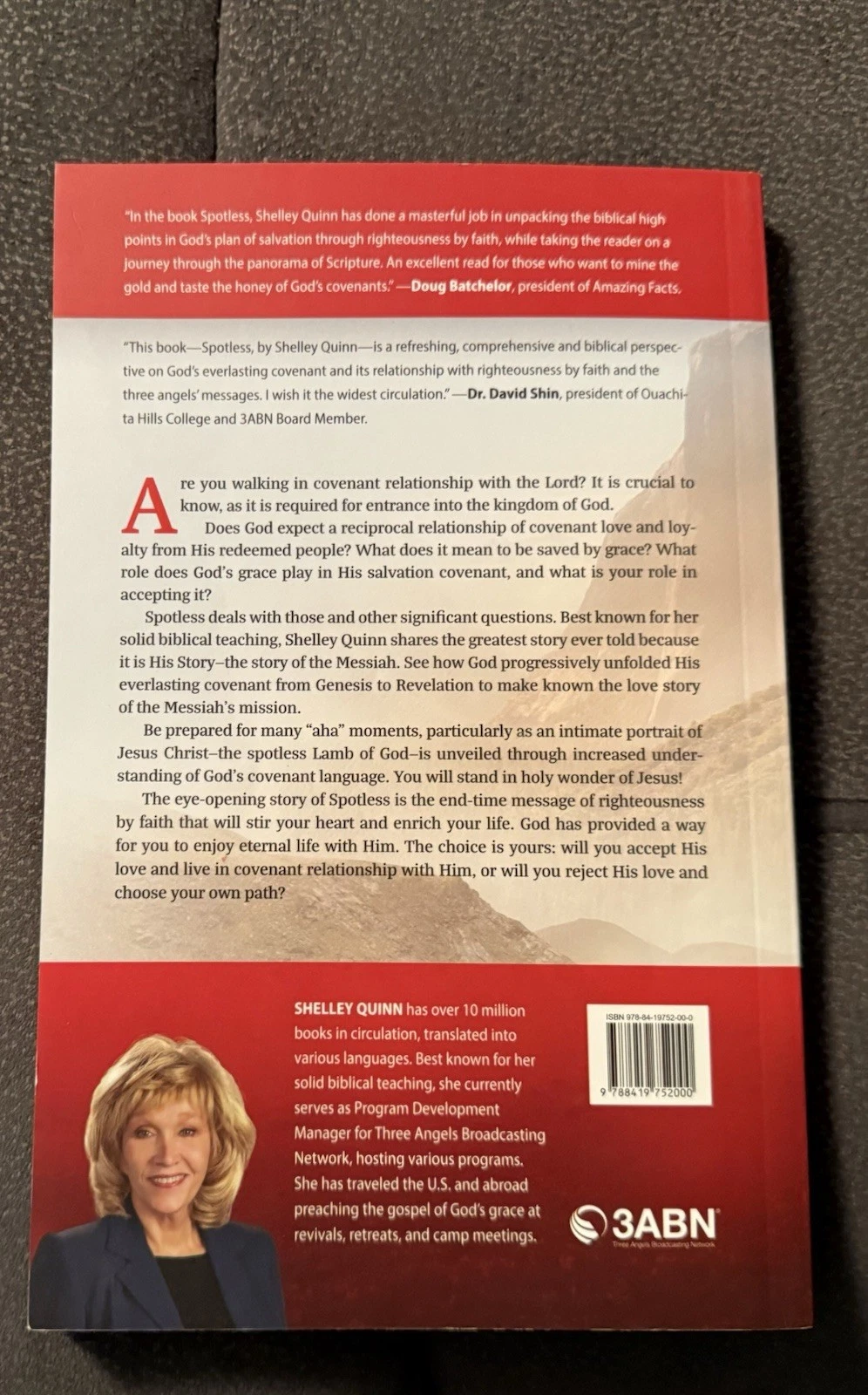 Spotless by Shelley Quinn 2023 3ABN Books First Edition SDA PB image 2