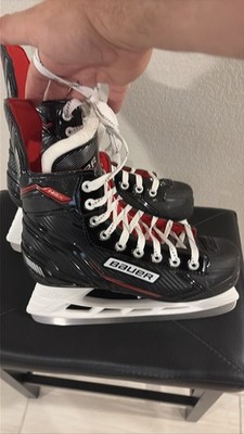 Bauer NSX Mens Ice Hockey Skates Black Red White Tuuk Lightspeed Men s 7