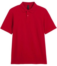 GILDAN Softstyle Adult Double Pique Polo Shirt Work Wear Casual Polo Tops S-4XL