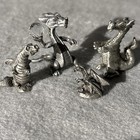 Lot Of 4 Dragons - 2 Dragons Playing Ball, 1 Tiny, And 1 R.C. Pewter — photo 1
