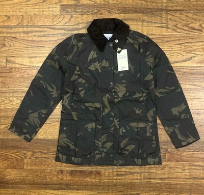 John Partridge Wax Cotton Landowner  Jacket Size XS Coat Camo England New 5221