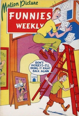 Motion Picture Funnies Weekly #1 Photocopy Comic Book