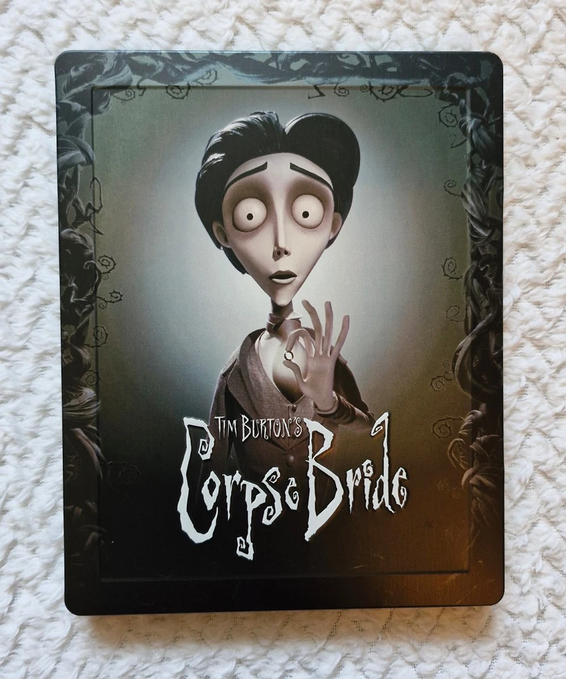 Tim Burton's Corpse Bride Blu-ray Steelbook & J-Card - VG+ condition - Image 3 of 4