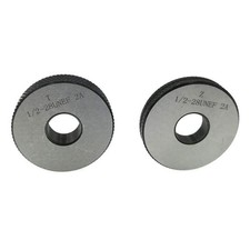 Thread Ring Gage 1/2-28 UNEF 2A Thread Ring Gauge GO NOGO