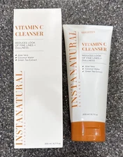 InstaNatural Vitamin C Cleanser Face Wash 6.7 fl oz ~Aloe Vera Green Tea Coconut