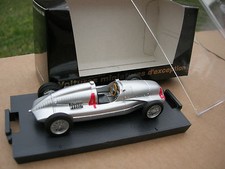 BRUMM 1/43 AUTO UNION TIPO D N°4 1938 GP ANGLETERRE pilote Tazio Nuvolari V4212!