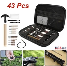 Universal Gun Cleaning Kit for Rifle Pistol Shotgun Muzzleloader for any Caliber