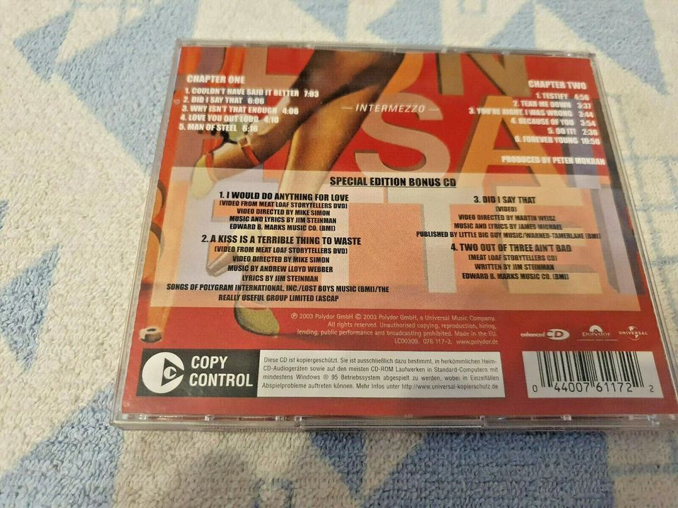 Meat Loaf Couldn't Have Said It Better 2 CD Special Edition - Bild 2 von 2