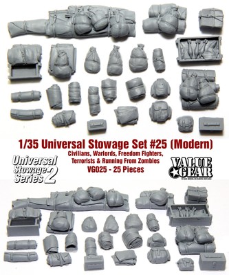 Value Gear 1/35 Universal Modern Stowage Set 25 VG025