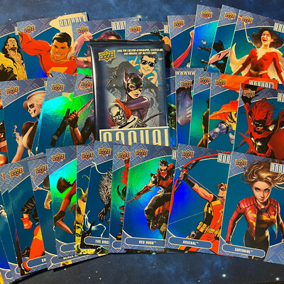 2023-24 Upper Deck DC Annual - Blue Parallels Blaster Exclusive: PICK YOUR CARD