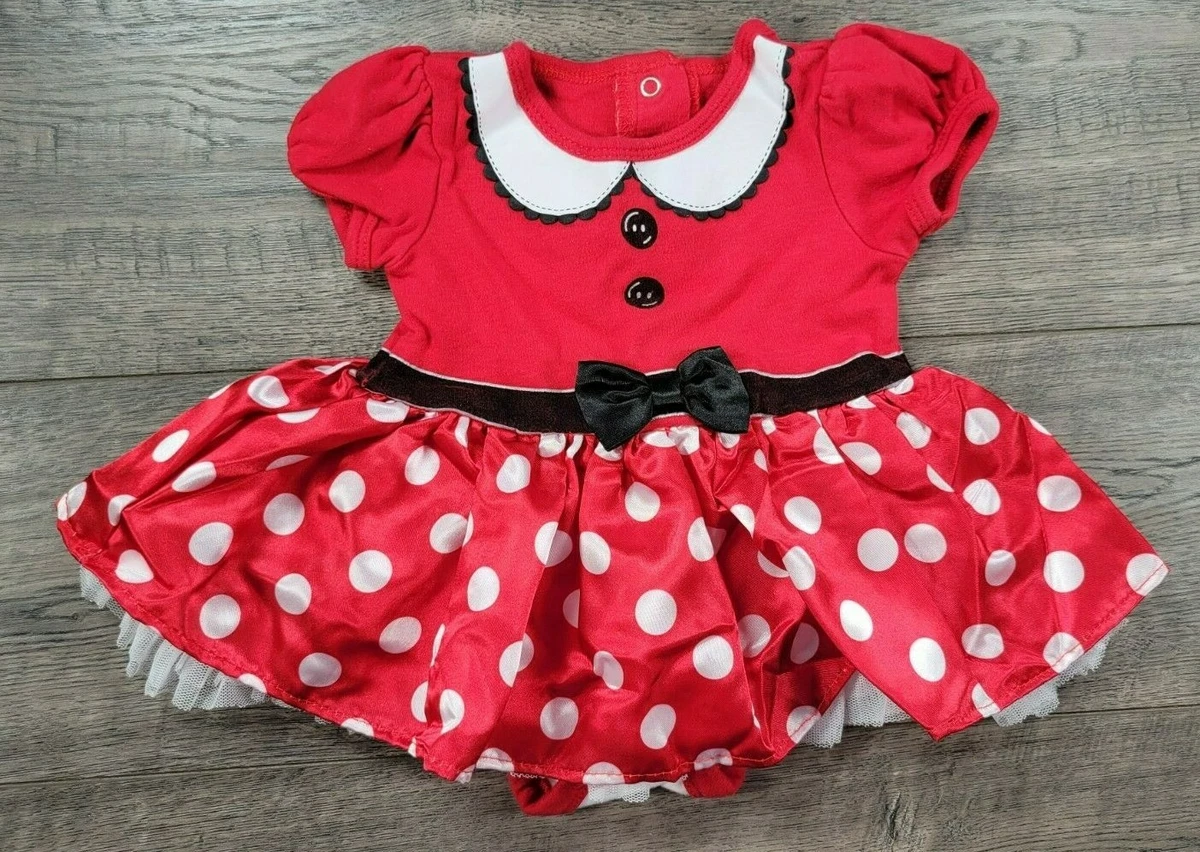 Minnie Mouse Dress for Baby – Red