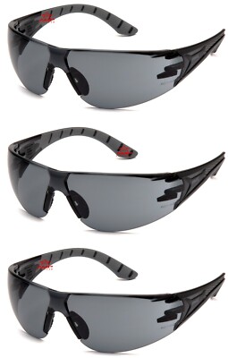 Pyramex Endeavor Plus Safety Glasses - Gray Anti-Fog Lens, Green/Black Foam Padded Frame (SBGR9620STMFP)