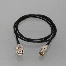 RF Cable BNC male to DVB-T TV IEC PAL plug RG316 6" 10FT pigtail radio antenna